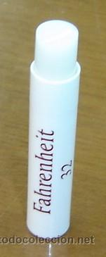 Miniaturas de perfumes antigos: MINIATURA PROBADOR VACIO EAU DE TOILETTE FAHRENHEIT 32 DE DIOR EN SPRAY