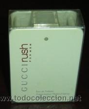 Miniatures of antique perfumes: FRASCO VACIO COLONIA GUCCI RUSH FOR MEN VAPORIZADOR 50 ML.