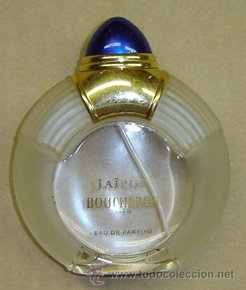 Miniatures of antique perfumes: FRASCO VACIO COLONIA EAU DE PARFUM JAIPUR-BOUCHERON VAPORIZADOR 50 ml.