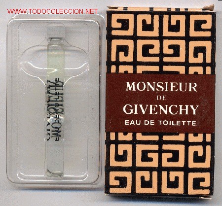 Miniaturas de perfumes antiguos: MONSIEUR DE GIVENCHY - Foto 1