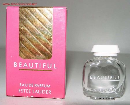 &Eacute;chantillons de parfums anciens: ANTIGUO FRASCO MINIATURA  DE PERFUME CON SU CAJA TOTALMENTE ORIGINAL - PARIS - BEAUTIFUL.