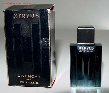 &Eacute;chantillons de parfums anciens: ANTIGUO FRASCO MINIATURA  DE PERFUME CON SU CAJA TOTALMENTE ORIGINAL - XERYUS.