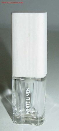 &Eacute;chantillons de parfums anciens: ANTIGUO FRASCO MINIATURA  DE PERFUME TOTALMENTE ORIGINAL - WHITE LINE.