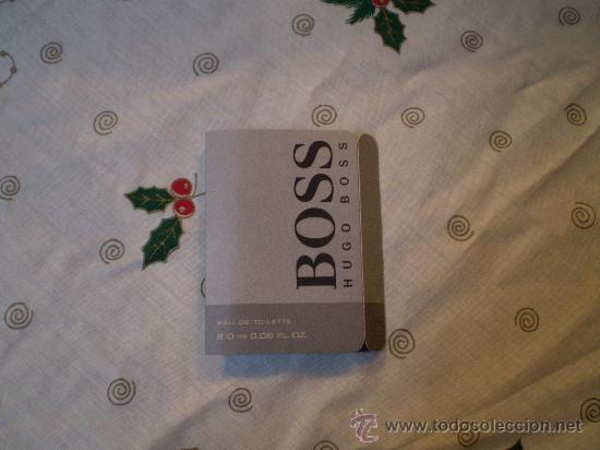 Miniaturas de perfumes antiguos: PERFUME de HUGO BOSS ! - Foto 1