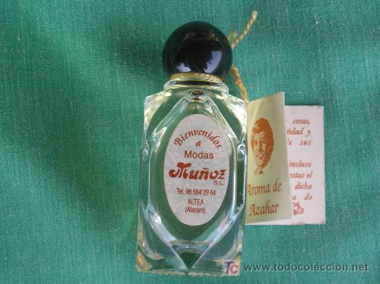 Miniaturas de perfumes antiguos: **BOTELLITA DE PERFUME,---OBSEQUIO MODAS MU&Ntilde;OZ (ALTEA)----&iexcl;&iexcl;&iexcl;AROMA DE AZAHAR!!!