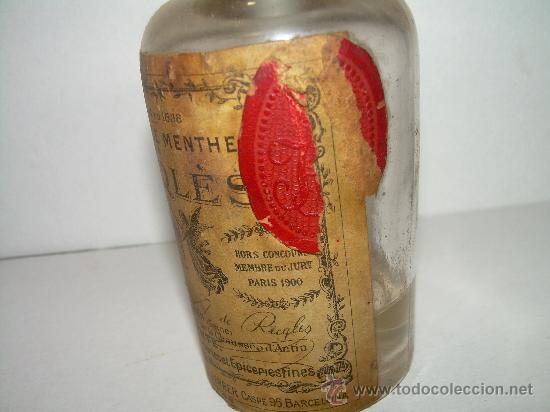 Miniaturas de perfumes antiguos: ANTIGUA BOTELLA - Foto 4