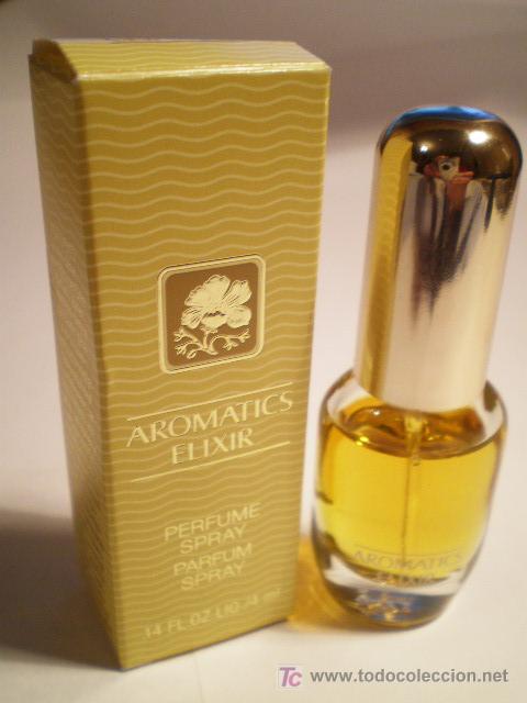 Miniaturas de perfumes antiguos: MINIATURA DE AROMATICS ELIXIR - Foto 1
