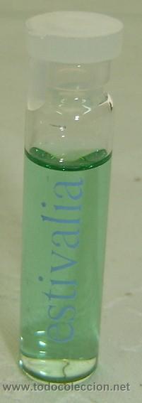 Miniaturas de perfumes antigos: MUESTRA MINIATURA COLONIA ESTIVALIA DE PUIG - BARCELONA