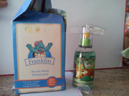 Miniaturas de perfumes antigos: frasco colonia 100ml.FRANKLIN.made in france.(mas 4&euro; gasto envio)