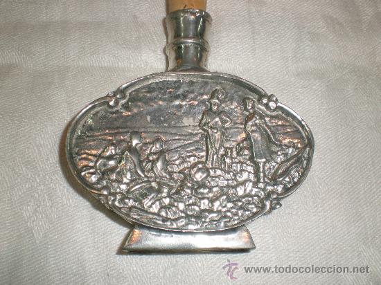 Miniaturas de perfumes antiguos: perfumero de estano - Foto 1