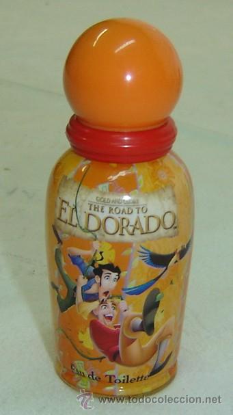 Miniatures of antique perfumes: FRASCO VACIO COLONIA THE ROAD OF EL DORADO-DREAMWORKS-VAPORIZADOR 50ML VACIO