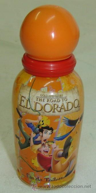 Miniaturen von alten Parf&uuml;men: FRASCO VACIO COLONIA THE ROAD OF EL DORADO-DREAMWORKS-VAPORIZADOR 50ML VACIO