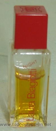 &Eacute;chantillons de parfums anciens: MINIATURA COLONIA NIGHT-LAURA BIAGIOTTI-SEMILLENA- MUY RARA