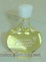 Miniaturas de perfumes antigos: MINIATURA COLONIA EAU DE PARFUM FAROUCHE NINA RICCI-LLENA