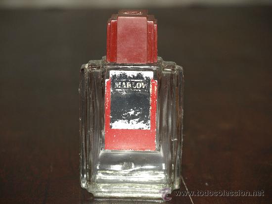 Miniaturas de perfumes antiguos: BOTELLA DE COLONIA MARLOW. GENESSE S.A. 100 ML. - Foto 1