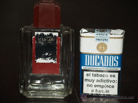 Miniaturas de perfumes antiguos: BOTELLA DE COLONIA MARLOW. GENESSE S.A. 100 ML. - Foto 2
