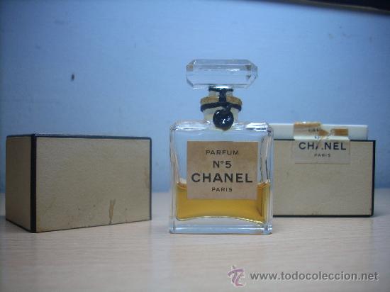 Miniaturas de perfumes antiguos: CHANEL 5 Colonia antigua.