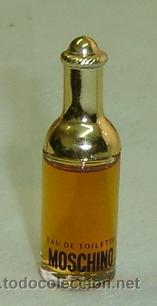 Miniatures of antique perfumes: MUESTRA MINIATURA COLONIA MOSCHINO-LLENA