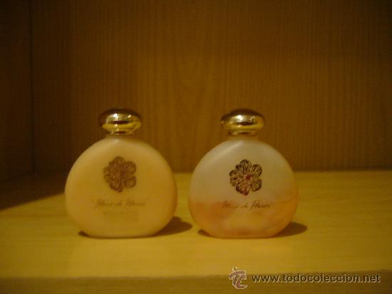 Miniaturen von alten Parf&uuml;men: DUO MINIATURAS &rdquo;FLEUR DE FLEURS&rdquo; DE NINA RICCI : LOCION CREMA Y BAIN MOUSSANT