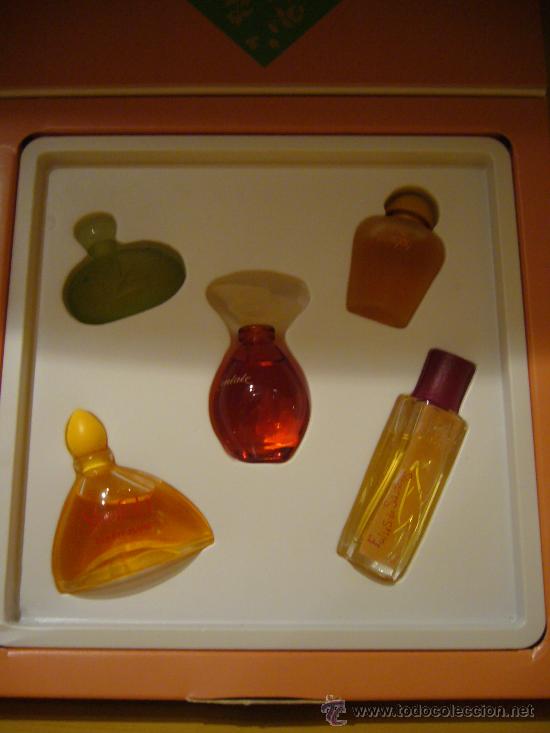 Miniaturas de perfumes antigos: COFFRET DE 5 MINIATURAS DE PERFUME YVES ROCHER