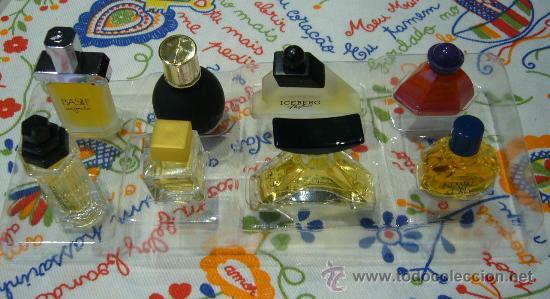 Miniaturas de perfumes antiguos: COFFRET DE 8 MINIATURAS DE PERFUME ITALIANOS