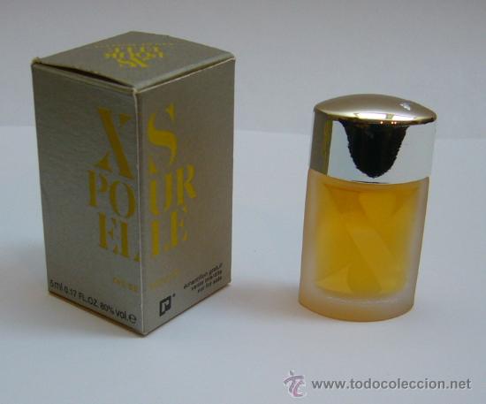 Miniaturas de perfumes antiguos: MINIATURA DE PERFUME XS POUR ELLE DE PACO RABANNE