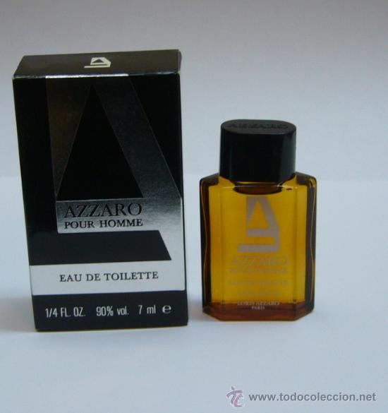 Miniaturas de perfumes antiguos: MINIATURA DE PERFUME  AZZARO POUR HOMME EDT