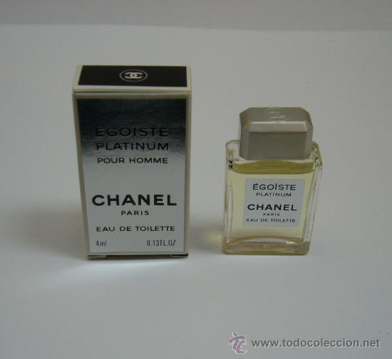 Miniaturas vintage de Chanel para hombre Ataeus Egoiste Platinum Egoiste