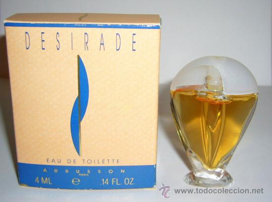 Miniaturas de perfumes antiguos: MINIATURA DE PERFUME &rdquo;DESIRADE&rdquo; DE AUBUSSON