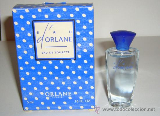Miniaturas de perfumes antiguos: MINIATURA DE PERFUME EAU D'ORLANE DE LA CASA ORLANE