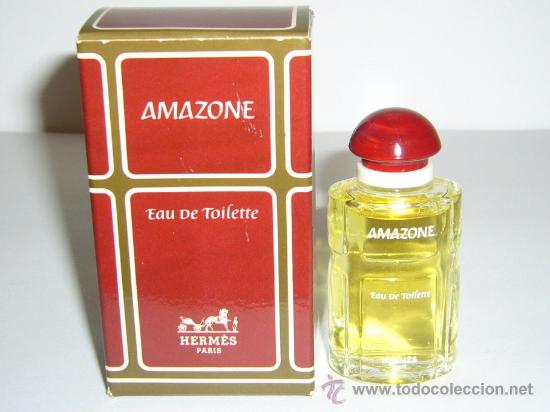 Miniaturas de perfumes antiguos: MINIATURA DE PERFUME VINTAGE AMAZONE DE HERMES