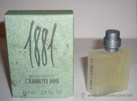 Miniaturas de perfumes antiguos: MINIATURA DE PERFUME 1881 DE CERRUTTI 1881
