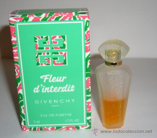 Miniaturas de perfumes antiguos: MINIATURA DE PERFUME FLEUR D'INTERDIT DE GIVENCHY