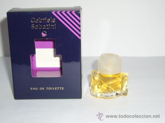 Miniaturas de perfumes antiguos: MINIATURA DE PERFUME GABRIELA SABATINI