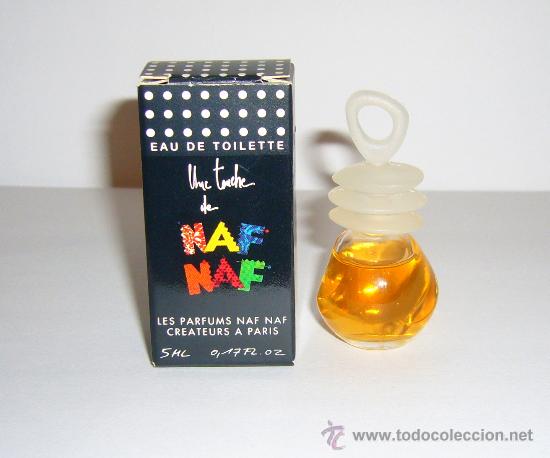 Miniaturen von alten Parf&uuml;men: MINIATURA DE PERFUME UNE TOUCHE DE NAF NAF