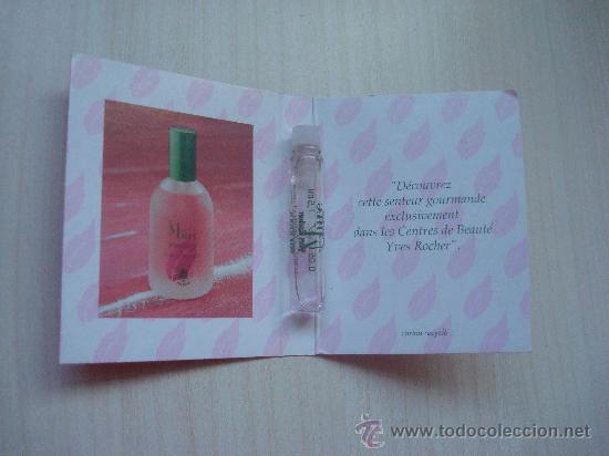 &Eacute;chantillons de parfums anciens: MINIATURA MUESTRA PERFUME M&Ucirc;RE SAUVAGE,YVES ROCHER