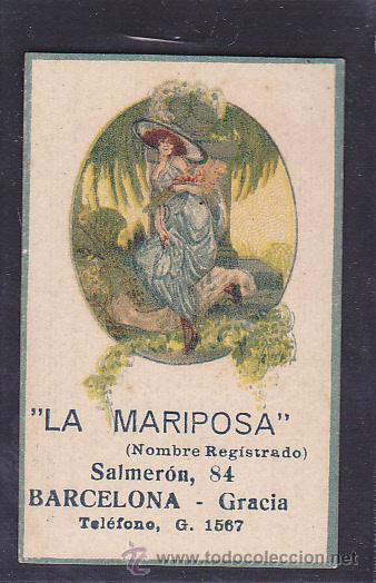 Miniaturas de perfumes antiguos: ANTIGUA TARJETA PERFUMADA - Foto 1