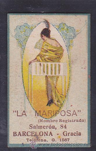 Miniaturas de perfumes antiguos: ANTIGUA TARJETA PERFUMADA - Foto 1