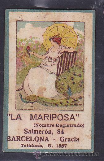 Miniaturas de perfumes antiguos: ANTIGUA TARJETA PERFUMADA - Foto 1