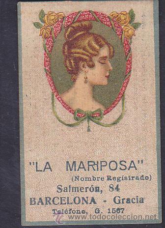 Miniaturas de perfumes antiguos: ANTIGUA TARJETA PERFUMADA - Foto 1