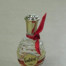 Miniaturas de perfumes antiguos: ANTIGUO FRASCO DE PERFUME VENTOLERA, VERA, MIDE 8 CMS.