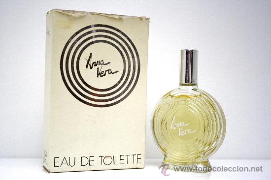 Miniaturas de perfumes antiguos: ANNA VERA.ULTIMA UNIDAD PERFUME A&Ntilde;OS 60 DESCATALOGADO