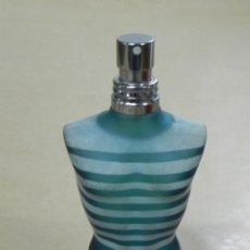 Miniaturas de perfumes antiguos: ANTIGUA FRASCO DE PERFUME DE JEAN PAUL GAULTIER - FRASCO DE 75 ML, MIDE 14 CMS.