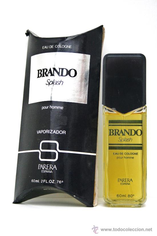 Miniaturas de perfumes antiguos: BRANDO SPLASH PARERA COLONIA VAPORIZADOR DE 60 ML..