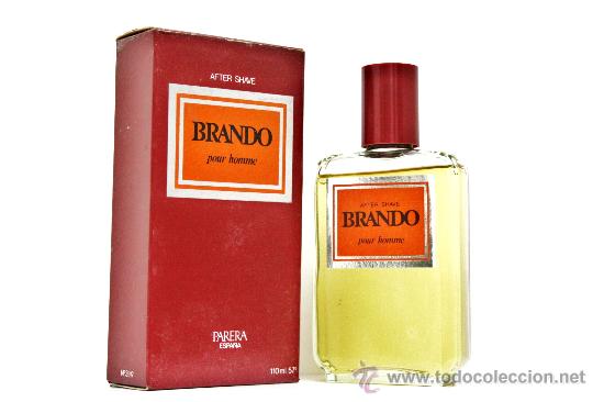 Miniaturas de perfumes antigos: BRANDO AFTER DE PARERA. 110 ML/57&ordm;. CAJA N&ordm; 3917