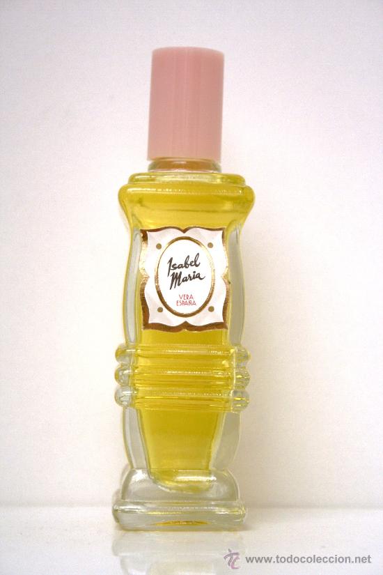 Miniaturas de perfumes antiguos: ISABEL MARIA DE VERA ESPA&Ntilde;A. COLONIA EDT. 60 ML. SIN CAJA. DESAPARECIDA