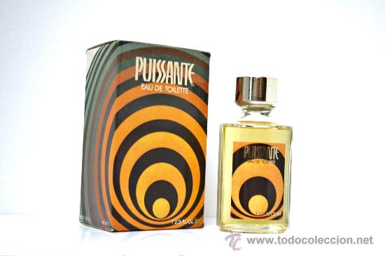 Miniaturas de perfumes antigos: PUISSANTE DE PARERA. EDT. 1/16 LIT. DESAPARECIDA. NO EXISTE