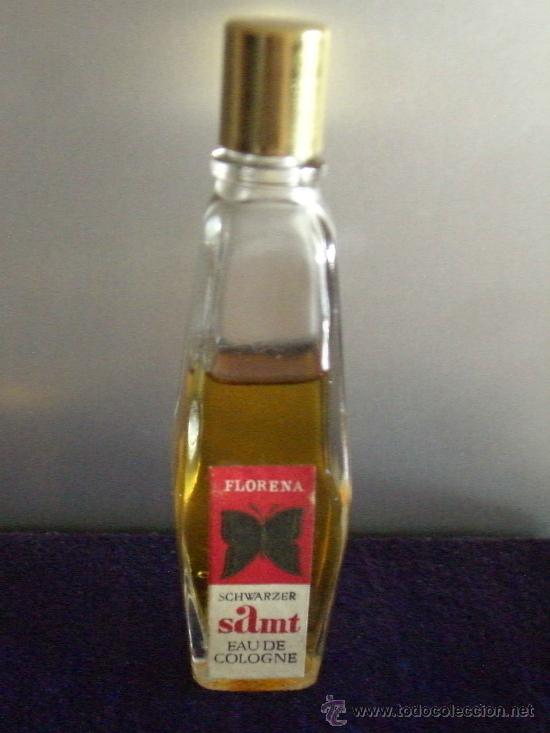 Miniaturas de perfumes antiguos: SCHWARZER SAMT de Florena. VINTAGE - Foto 1