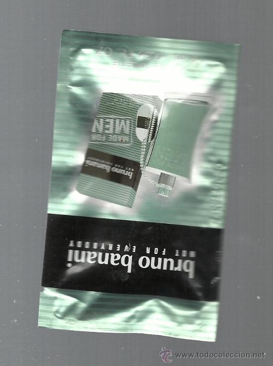 Miniaturas de perfumes antigos: PERFUME MUESTRA BRUNO BANANI FOR MEN