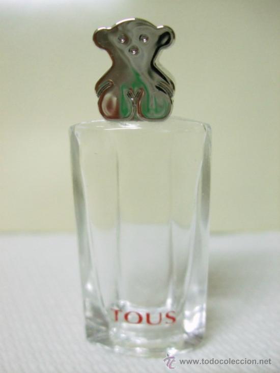 Miniaturas de perfumes antigos: PEQUE&Ntilde;A BOTELLA PERFUME TOUS VAC&Iacute;A